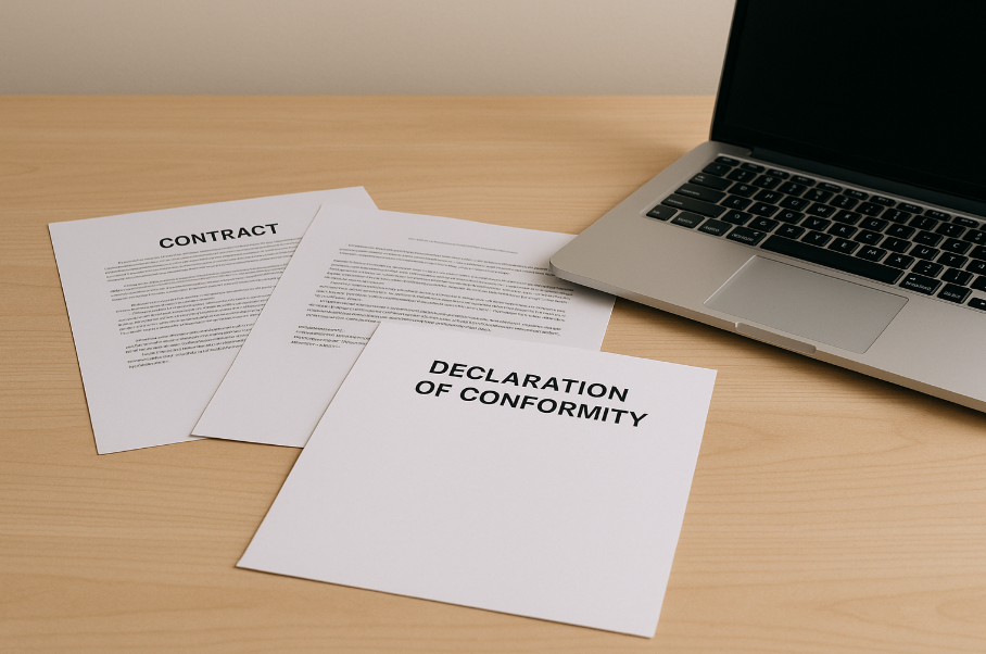 документы на столе