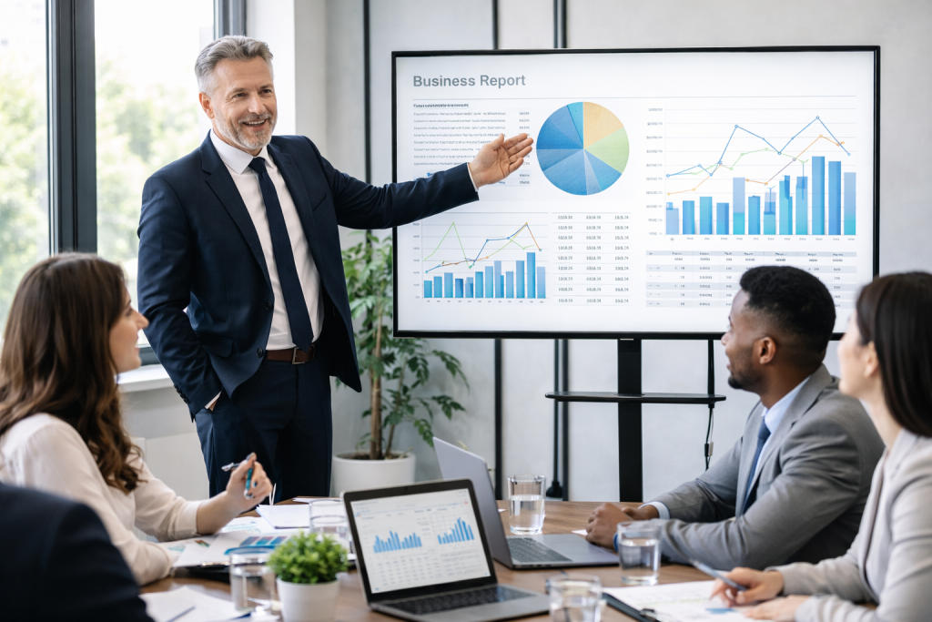 мужчина рассказывает презентацию мужчина рассказывает презентацию