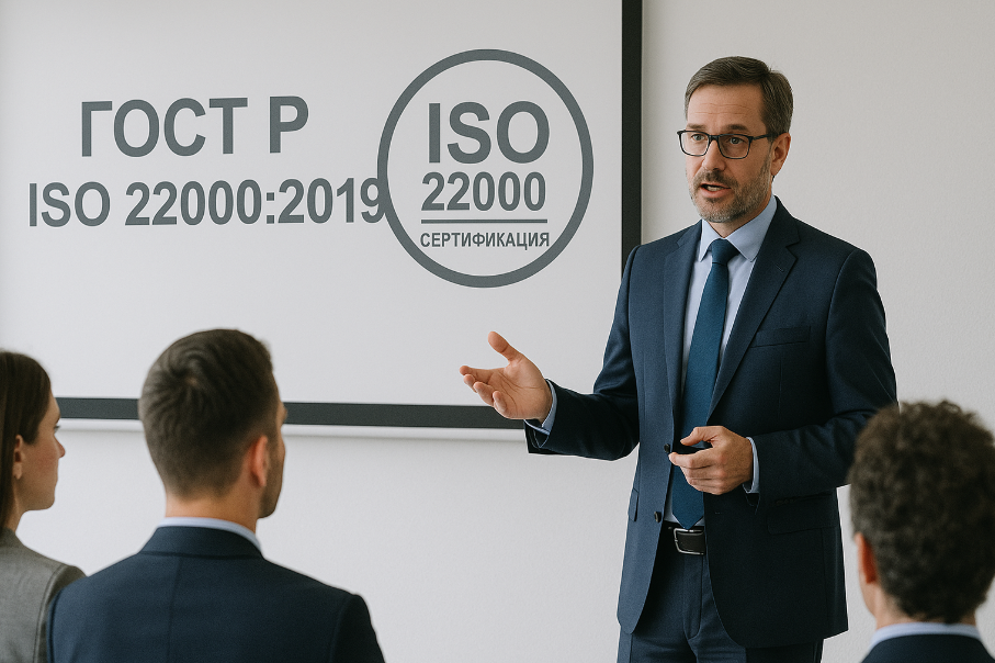 Сертификат iso 22000 Сертификат iso 22000